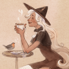 Кофе, птички и спокойствие