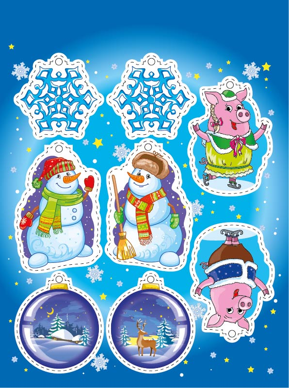 Игрушки на елку