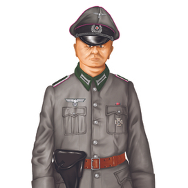 Немецкий пехотный офицер