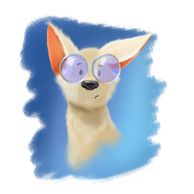 Собакен. Результат работы по уроку Пиксель Блог