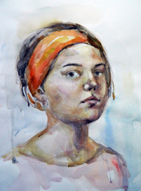 женский портрет