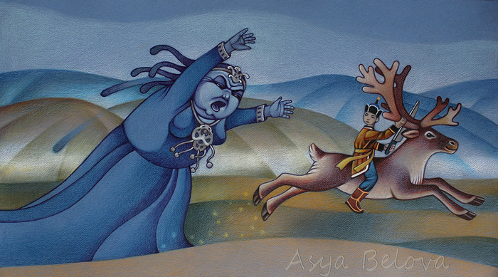 Водяная  старуха