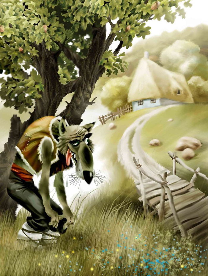 Крянгэ Коза и 3 козленка