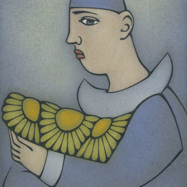 Из серии "Домашние любимцы". Букет.