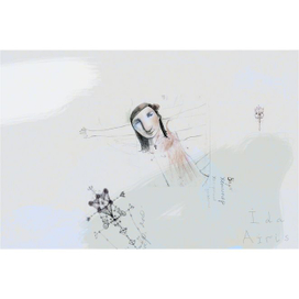 "Белое облако", композиция из зарисовок №1