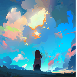 Пейзаж🌥, вектор