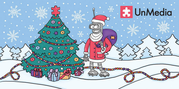 Новогодняя открытка