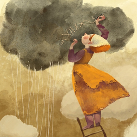 Лестница наверх 