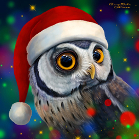 Новогодняя совушка