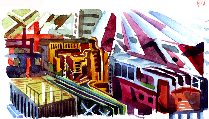 Внутри нового энергоблока.