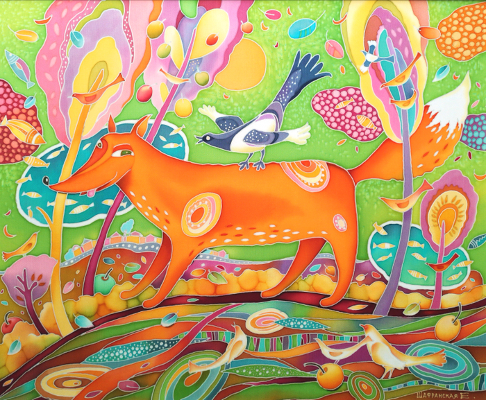 "Лиса и Сорока на Голубых озёрах"