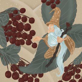 ягодный друид