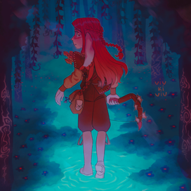 Эльф в лесу