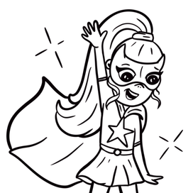 Раскраска с супер-героями