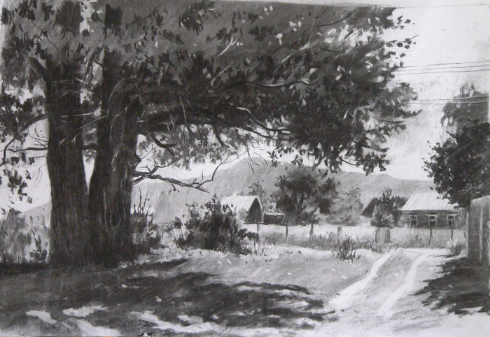 Под сенью деревьев