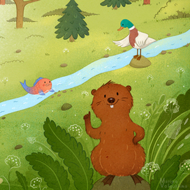 "A Little Beaver Makes a Pond"