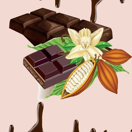 Афиша для шоколадной продукции