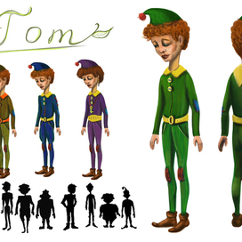 Разработка персонажа "Tom"