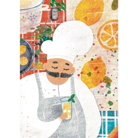 Иллюстрация для книги с рецептами