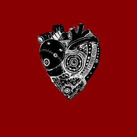 Принт "Сердце""