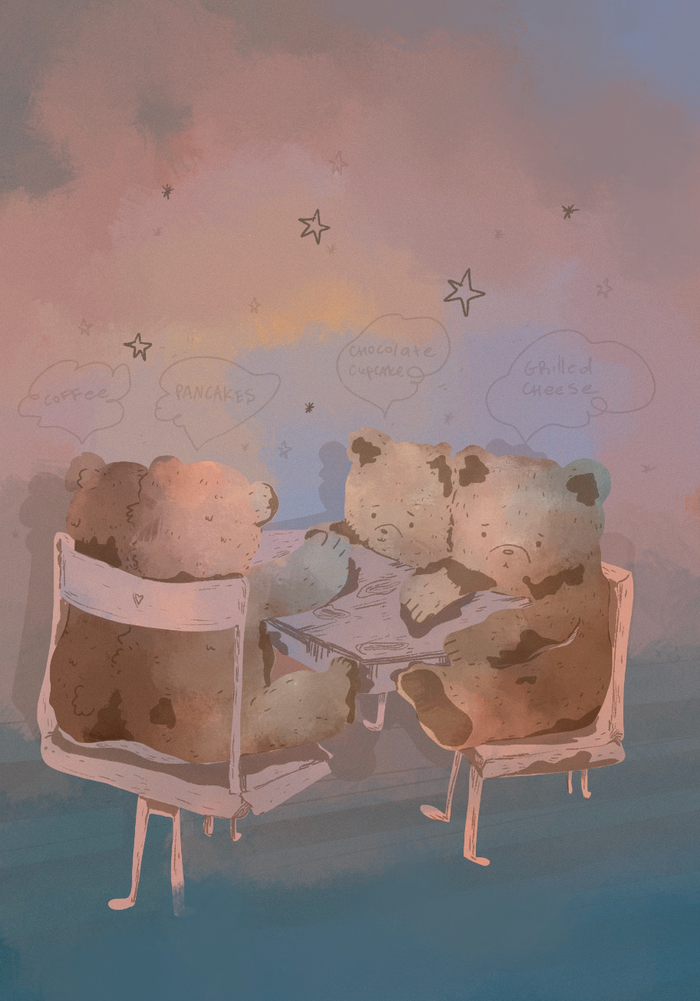 ужин и завтрак