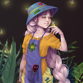 Эльфийка садовник ч.2