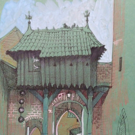 Замок рыцарей тевтонского ордена.