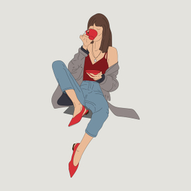 fashion иллюстрация