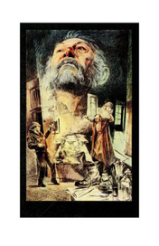 полосная иллюстрация А.Беляев"Голова профуссора Доуэля"