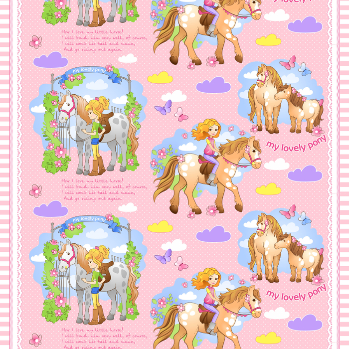 Девочка и пони