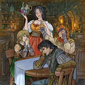 У Шелены вечеринка