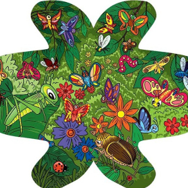 Бабочка-путешественница, Насекомые