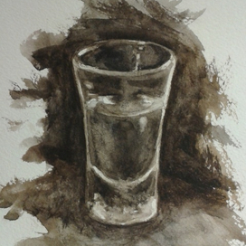 Рюмка с водой