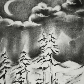 Снежная ночь