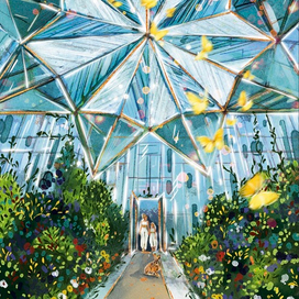 Иллюстрация из книги «Приключения Маргаритки” автор Мия Морган