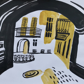 серия "Одесские дворики"