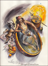 Чистый пират.