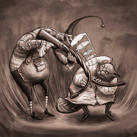 Охотник и Бобёр