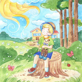 Иллюстрация к детской сказке