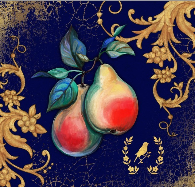 винтажные груши