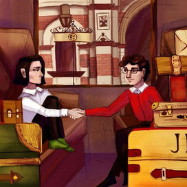 Джеймс и Сириус. Первая встреча