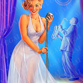 пин ап саксофон