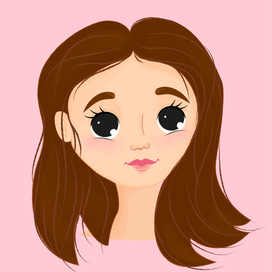 Портрет милой девочки