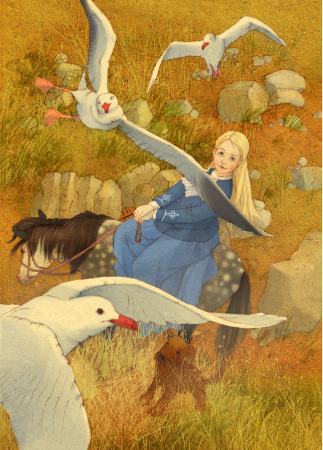 Маленькая белая лошадка