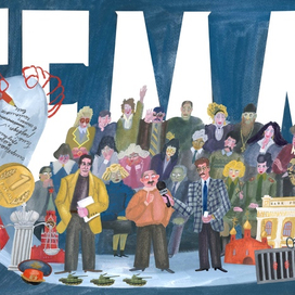 Иллюстрация к ток-шоу "Тема"