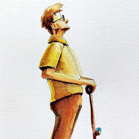 К Кате на самокате