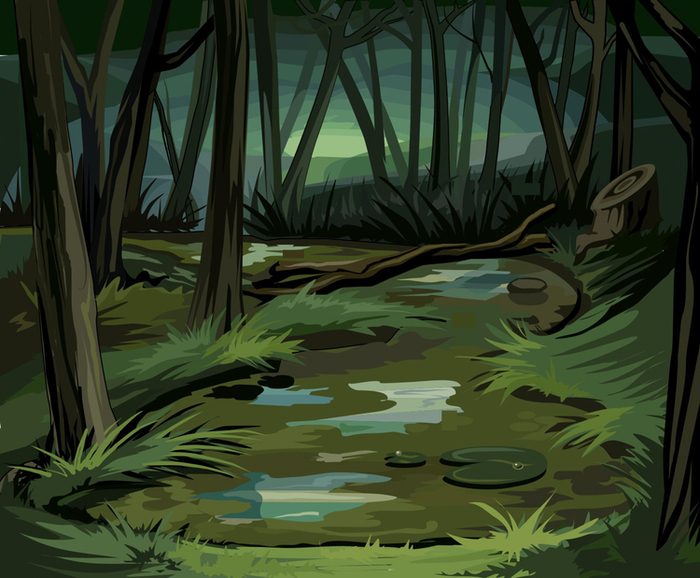 Фон для игры (Гиблое болото)