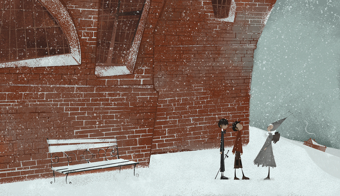 Бумажная дверь 6