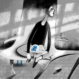 Синие гольфики