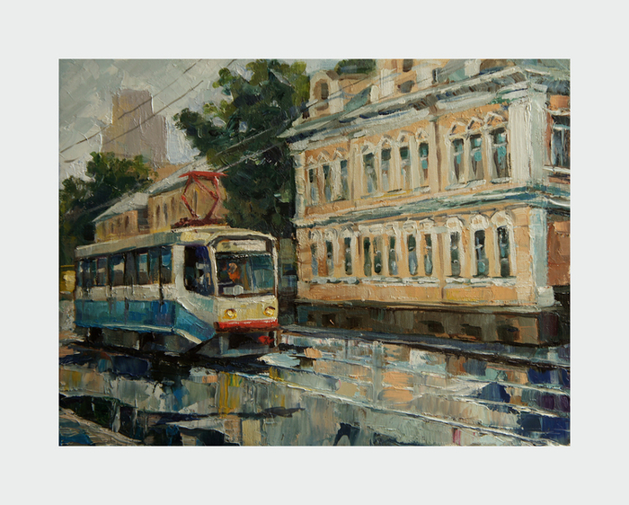 Дождь на Новокузнецкой